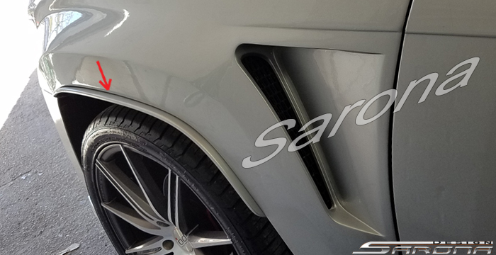 Custom Jeep Grand Cherokee  SUV/SAV/Crossover Fenders (2005 - 2010) - $980.00 (Part #JP-002-FD)